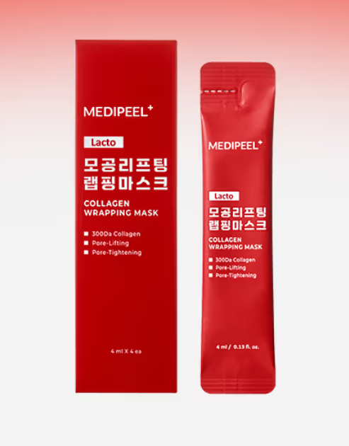 Medipeel Lacto Collagen Wrapping Mask 4ml x 4ea