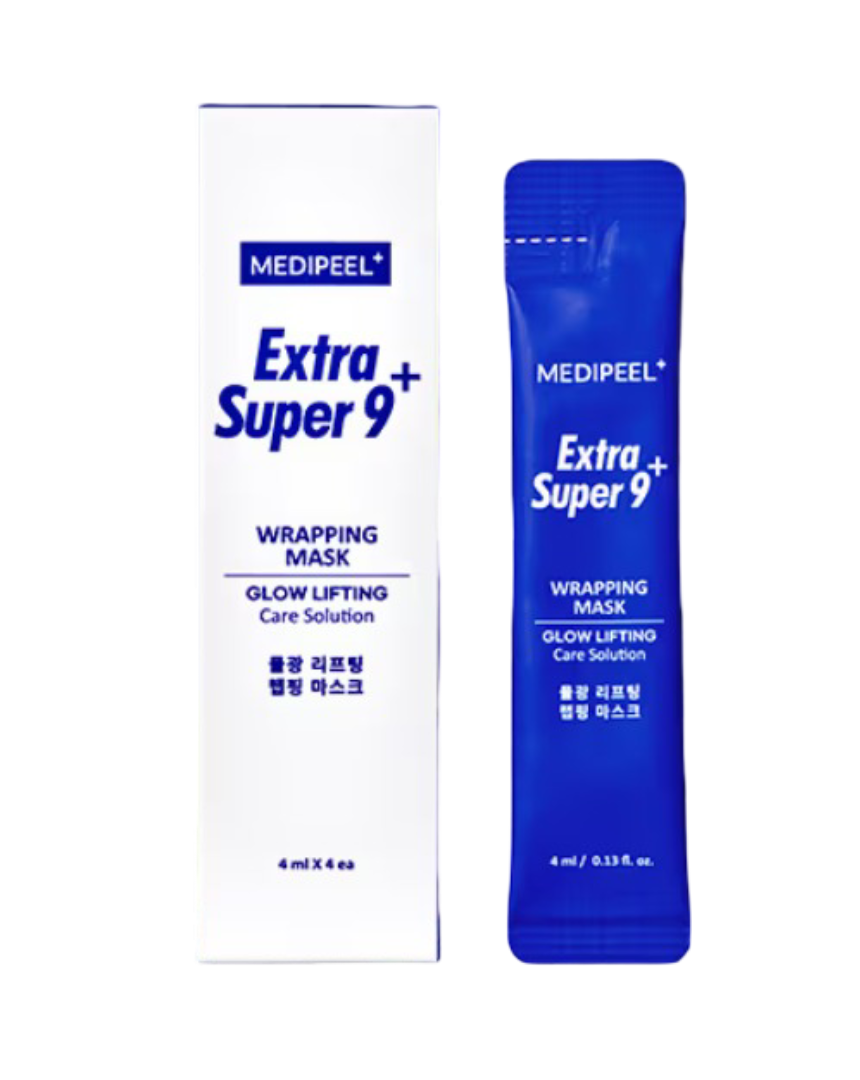 Medipeel Extra Super 9+ Glow Lifting Wrapping Mask 4ml x 4ea